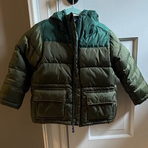 Crewcuts Forest Green Puffer Jacket